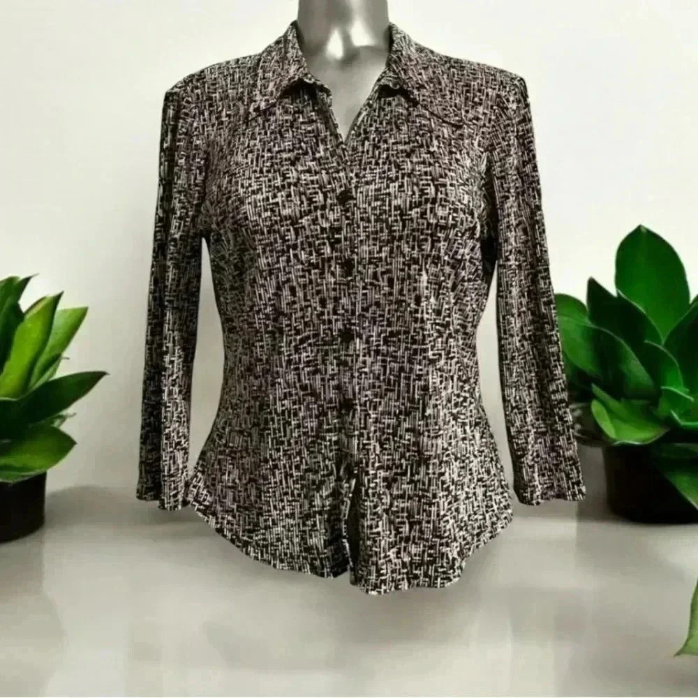 Free | Women’s Pleated Button Down Blouse